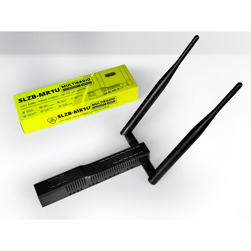 SMLIGHT SLZB-MR1U Dual-Radio Zigbee + Thread Ethernet PoE Coordinator
